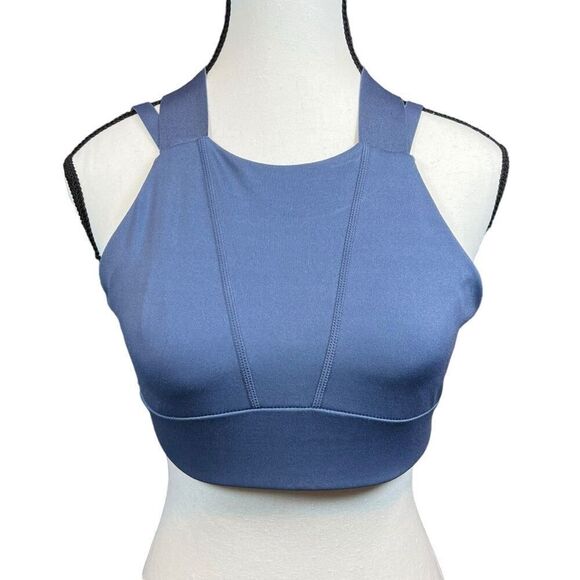 Free People Movement Blue Sports Bra NWOT - Picture 1 of 5